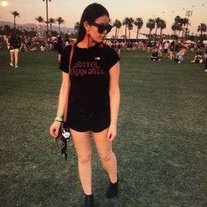 Brandy Melville discontinued oversized shirt.